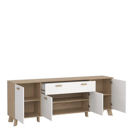 Ikast - Sideboard 4 Doors + 1 Drawer