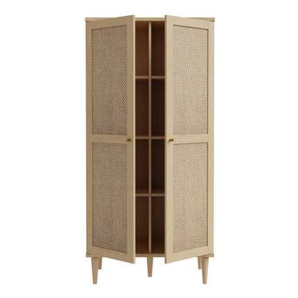 Calasetta - Display Cabinet in Rattan