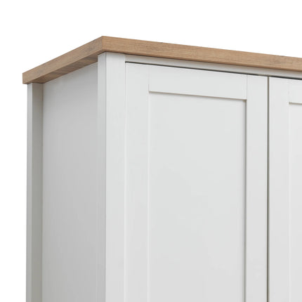 Astbury - 3 Piece Bedroom Set - 5 Drawer Chest - White