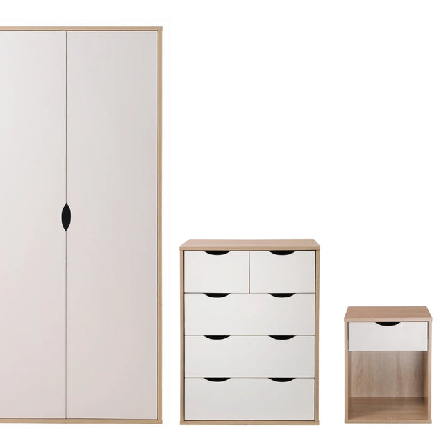 Alton - 3 Piece Bedroom Set 5 Drawer Chest