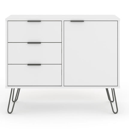 Augusta - Sideboard - 1 Door 3 Drawer & Hairpin Legs