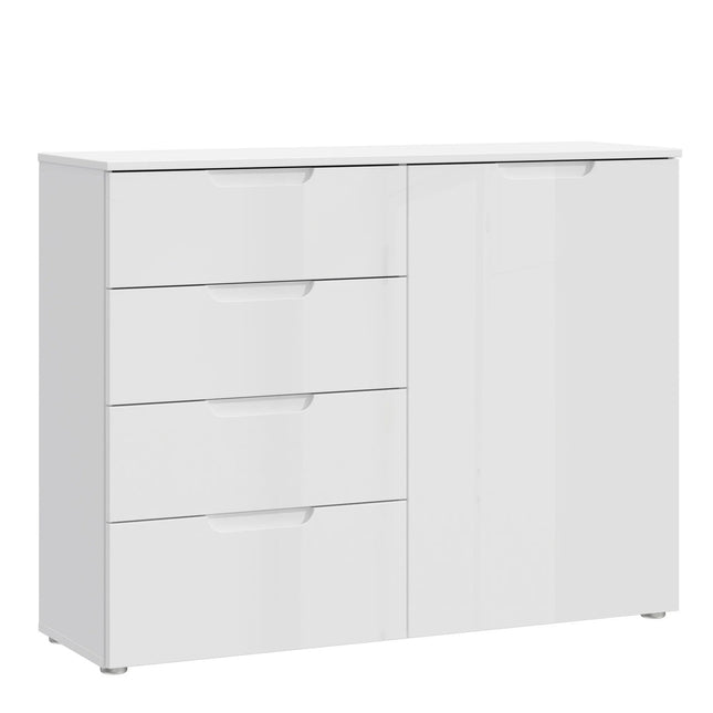 Sienna - 4 Chest of Drawers 1 Door