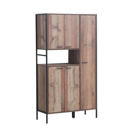 Stretton - Kitchen Cabinet - 5 Doors - Rustic Oak