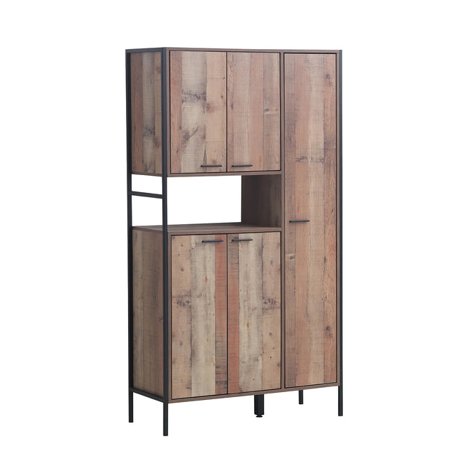 Stretton - Kitchen Cabinet - 5 Doors - Rustic Oak
