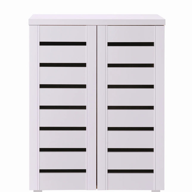 Essentials - Contemporary 2 Door Storage Cabinet