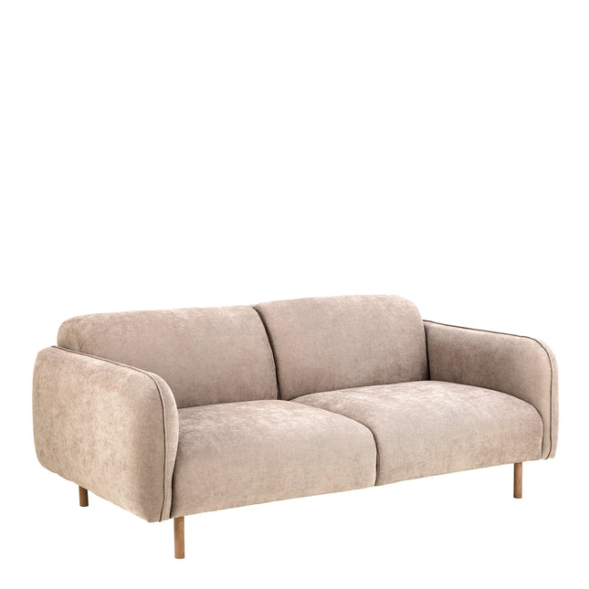 Westham 2.5 Seater Sofa in Fay Beige & Dusty Brown Fabric