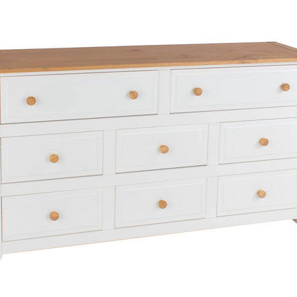 Capri - Chest of Drawers - 8 Drawer Modern Farmhouse
