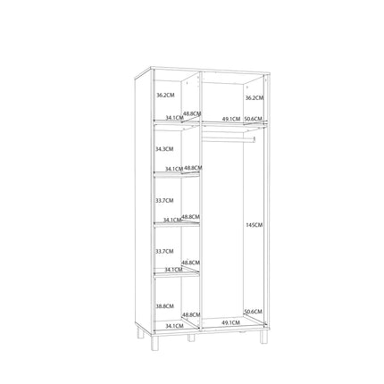 Grafton - 2 Door Wardrobe