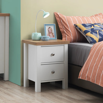 Astbury - 3 Piece Bedroom Set - 3 Drawer Chest - White