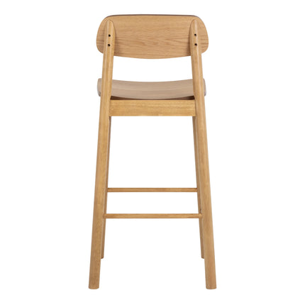 Barlow - Oak Bar Stool Set of 2