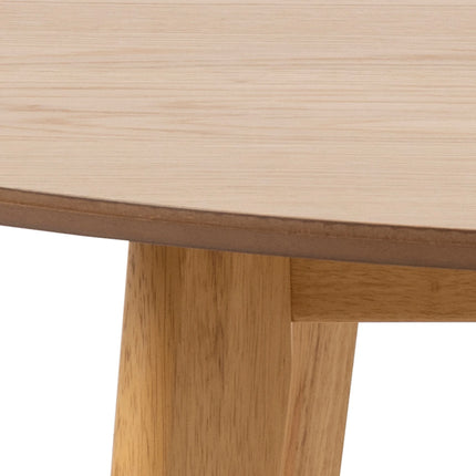 Roxby - Grand Round Dining Table with 4 Roxby Dining Chairs