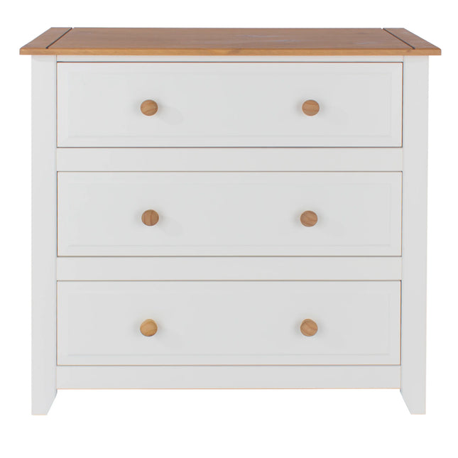 Capri - Chest of Drawers - Modern Farmhouse White