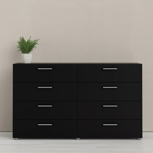 Pepe - Wide Chest of 8 Drawers (4+4)
