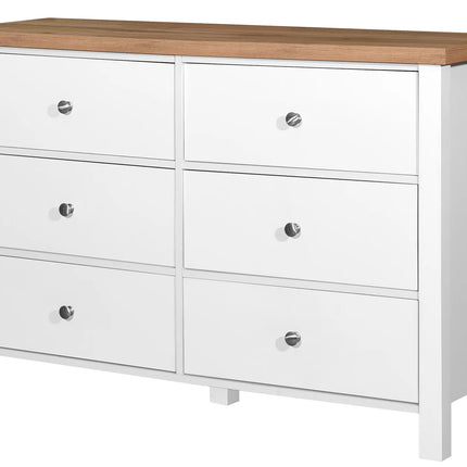 Astbury - 6 Drawer Chest - White