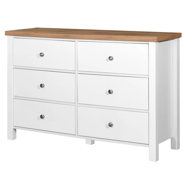 Astbury - 6 Drawer Chest - White