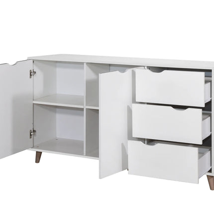 Pulford - Sideboard - 2 Doors & 3 Drawers - White