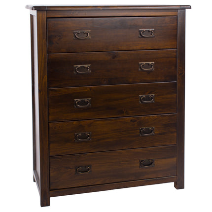 Boston - Chest of Drawers - 5 Drawer Traditional