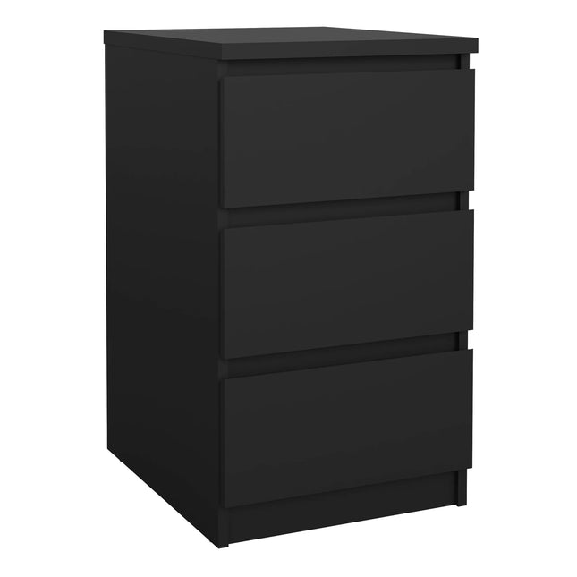 Naia - Bedside Table with 3 Drawers