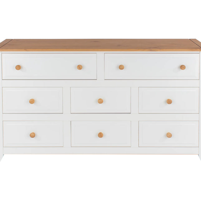 Capri - Chest of Drawers - 8 Drawer Modern Farmhouse
