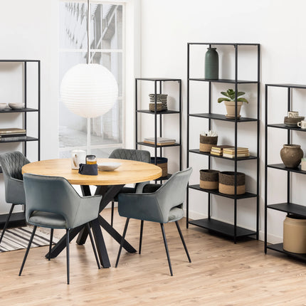 Newcastle - Tall Bookcase with 5 Shelves