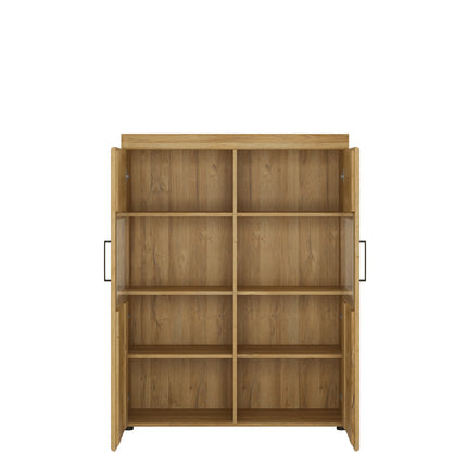 Cortina - Low Wide 2 Door Display Cabinet