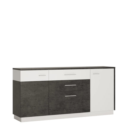 Zingaro - 2 Door 2 Drawer 1 compartment Sideboard