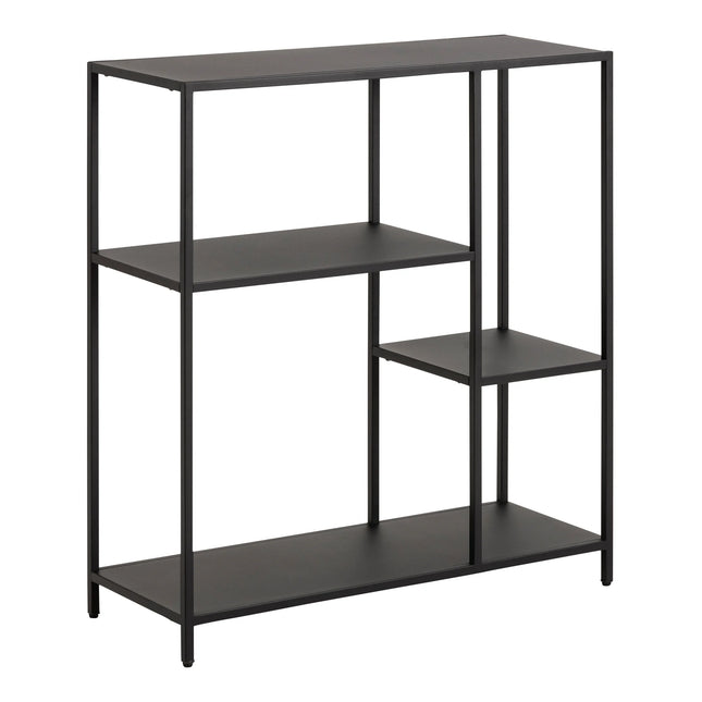 Newcastle - Asymmetrical Bookcase with 3 Shelves