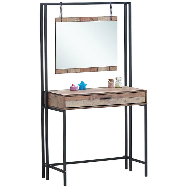 Stretton - Dressing Table - Mirror - Rustic Oak
