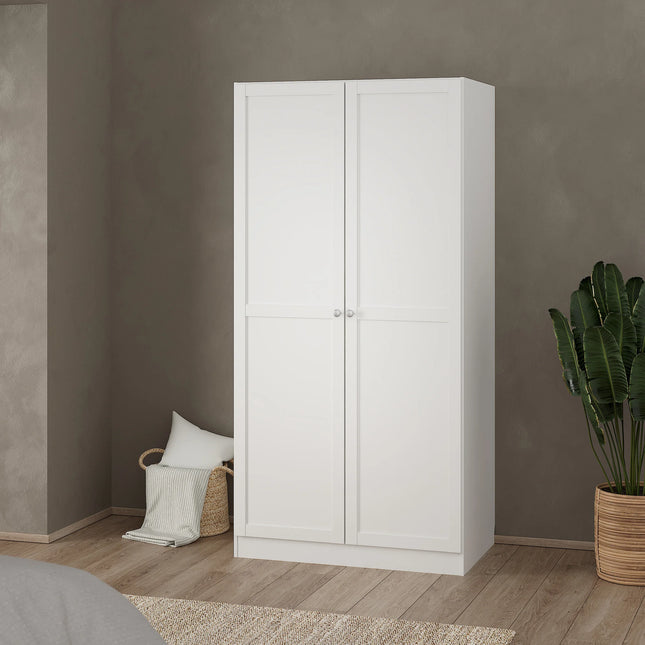 Brande - Wardrobe with 2 Frame Doors