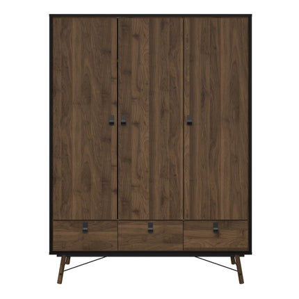 Ry 3 Door 3 Drawer Wardrobe — Choice Of Finishes
