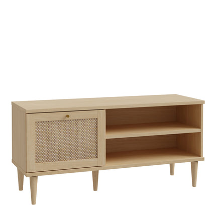 Calasetta - 1 Door 2 Shelf TV Unit in Rattan