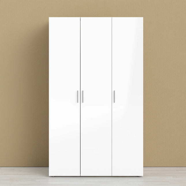 Pepe 3-Door Wardrobe – Choice Of Finishes, High-Quality Laminated