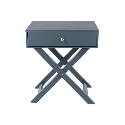 Options - Bedside Cabinet - 1 Drawer & X-Shaped Legs