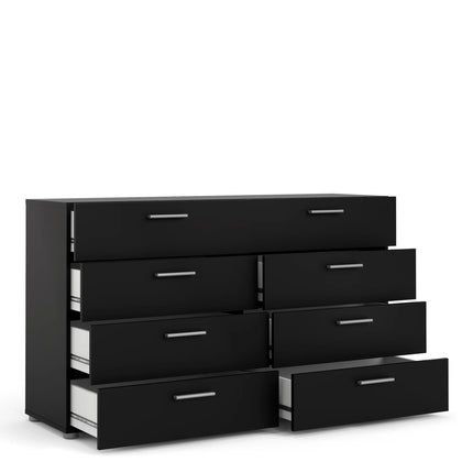 Pepe - Wide Chest of 8 Drawers (4+4)