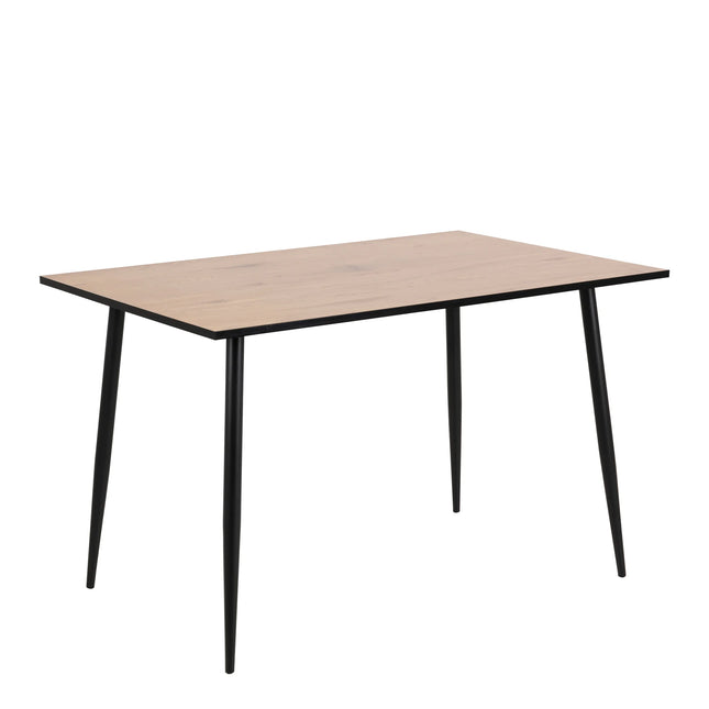 Wilma - Dining Table with Oak Top with 4 Celia Dining Chairs
