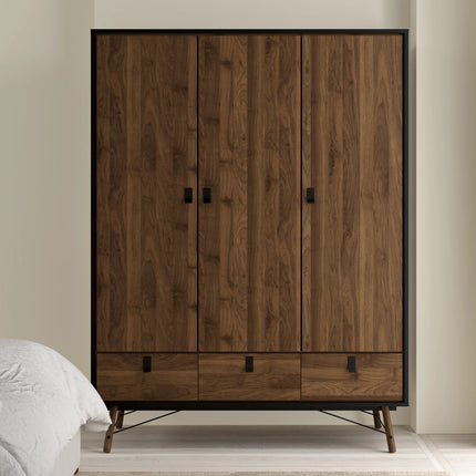 Ry 3 Door 3 Drawer Wardrobe — Choice Of Finishes
