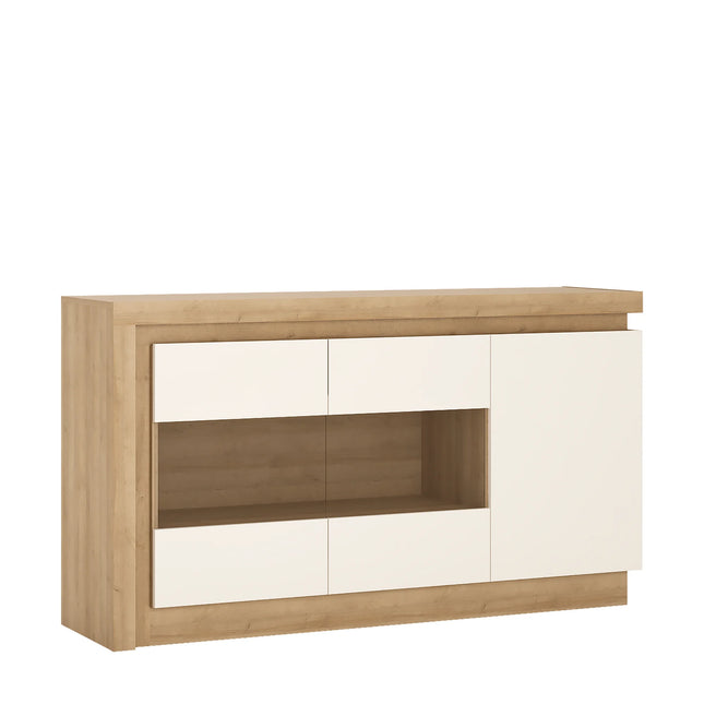 Lyon - 3 Door glazed Sideboard