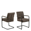 Grey Anthracite Microfiber and Black