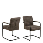 Grey Anthracite Microfiber and Black
