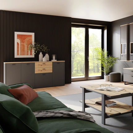 Klara - 4 Door 2 Drawer Chest