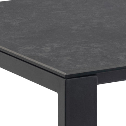 Brentford - Matt Black Ceramic Dining Table
