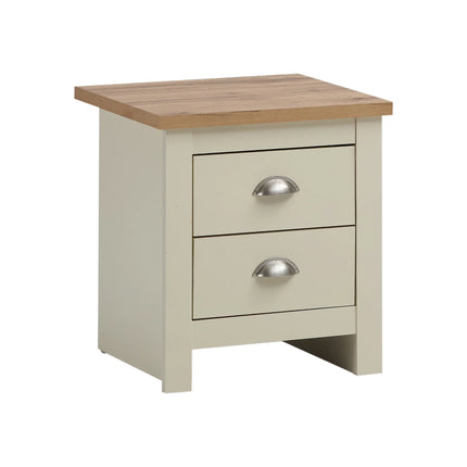 Lisbon - 2-Piece Set - 7 Drawer Chest & 2-Drawer Bedside Table