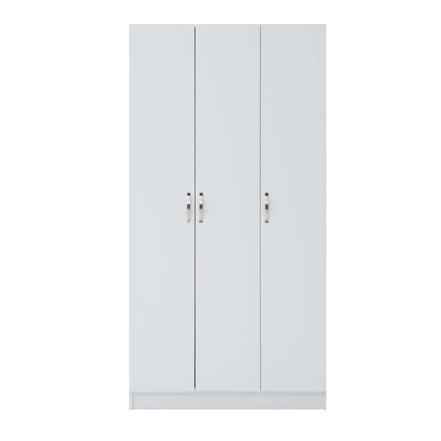Essentials - 3 Door Double Wardrobe