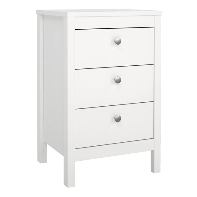 Madrid - Bedside Table with 3 Drawers