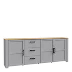 Riviera Oak/Grey Oak
