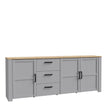 Riviera Oak/Grey Oak