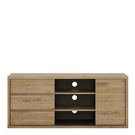 Shetland - 1 Door 3 Drawer TV Cabinet