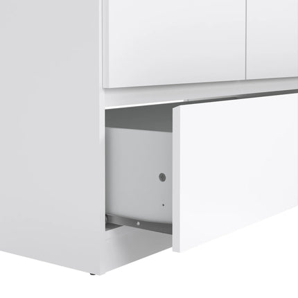 Naia - Wardrobe with 2 Doors + 1 Drawer