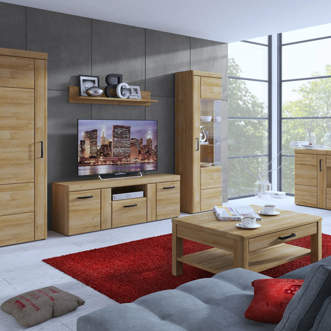 Cortina - 2 Door 1 Drawer Tall TV Cabinet