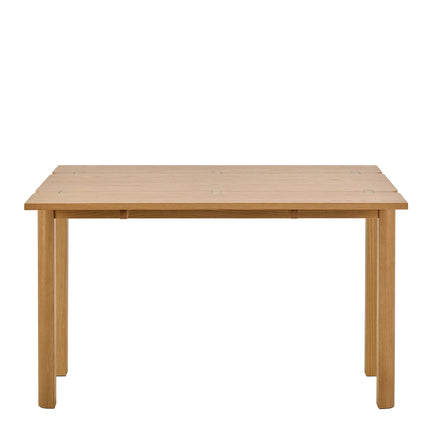 Southampton Extendable Rectangular Dining Table in Matt Oak 90 x 120 cm